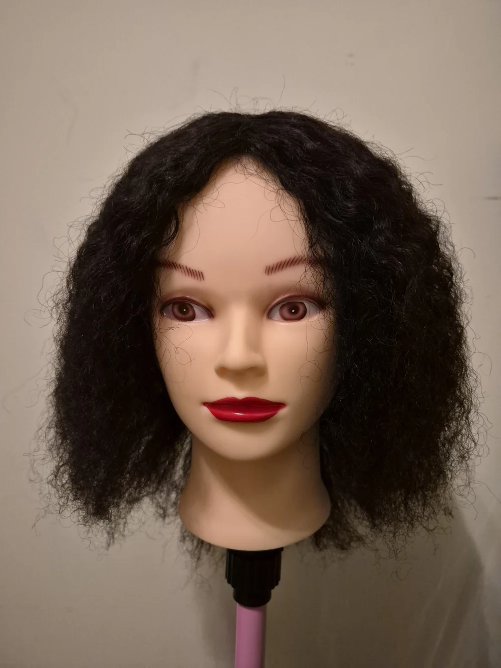Kinky curly 100%human hair wig